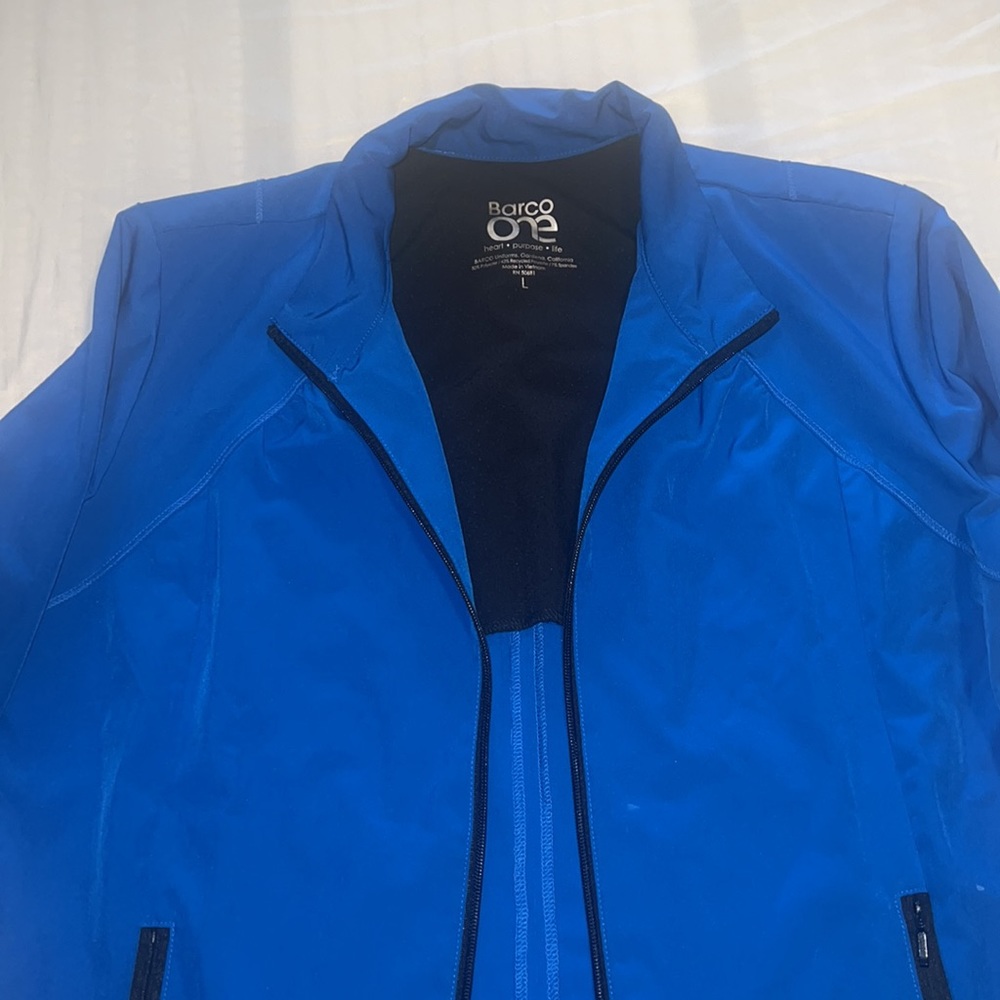 Barco One
2 Pocket Zip Front Jacket- Royal Blue